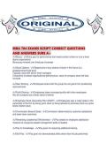 MBA 704 EXAMS SCRIPT CORRECT QUESTIONS AND ANSWERS SURE A&period;pdf