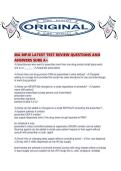 MA MPJE LATEST TEST REVIEW QUESTIONS AND ANSWERS SURE A&period;pdf&NewLine;&NewLine;1&period; Document information