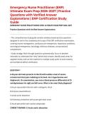 Emergency Nurse Practitioner &lpar;ENP&rpar; Ultimate Exam Prep 2026&ndash;2027 &vert; Practice Questions with Verified Answer Explanations &vert; ENP Certification Study Guide