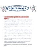 AAA DRIVERS ED QUESTIONS AND ANSWERS SURE A&period;pdf