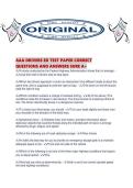 AAA DRIVERS ED TEST PAPER CORRECT QUESTIONS AND ANSWERS SURE A&period;pdf