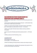 AAA DRIVERS ED STUDY EXAMS GUIDE ALL QUESTIONS AND ANSWERS SURE A&period;pdf