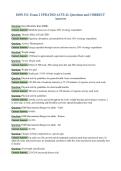 DHN 313- Exam 2 UPDATED ACTUAL Questions and CORRECT&NewLine;Answers