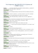 Power Engineering - 4B11 UPDATED ACTUAL Questions and&NewLine;CORRECT Answers