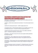 CALIFORNIA COSMETOLOGY EVALUATION TEST QUESTIONS AND ANSWERS SURE A&period;pdf