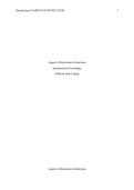Research Paper on Different Motivational Aspects in Education 