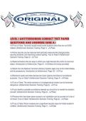 LEVEL I ANTITERRORISM CORRECT TEST PAPER QUESTIONS AND ANSWERS SURE A&period;pdf