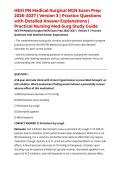 HESI PN Medical-Surgical NGN Exam Prep 2026&ndash;2027 &vert; Version 3 &vert;  Practice Questions with Detailed Answer Explanations &vert; Practical Nursing Med-Surg Study Guide
