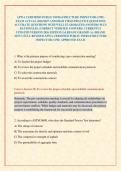 APWA CERTIFIED PUBLIC INFRASTRUCTURE INSPECTOR &lpar;CPII&rpar; EXAM ACTUAL 2026&sol;2027 AND HIGH YIELD PRACTICE QUESTIONS ACCURATE QUESTIONS WITH WELL ELABORATED ANSWERS PLUS RATIONALES &lpar;CORRECT VERIFIED ANSWERS&rpar; CURRENTLY UPDATED VERSION 2026 EDITION &vert;ALREADY GRADED