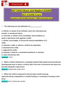 DCF Child Abuse and Neglect &lpar;CAAN&rpar; 2026&sol;2027 &vert; DCF &lpar;CAAN&rpar; Exam Questions with Verified Answers&comma; 100&percnt; Guarantee Pass