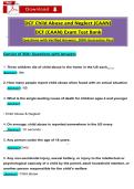 DCF Child Abuse and Neglect &lpar;CAAN&rpar; 2026&sol;2027 &vert;&vert; DCF &lpar;CAAN&rpar; Exam Test Bank Questions with Verified Answers&comma; 100&percnt; Guarantee Pass