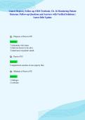 Cancer Registry Follow-up CRM Textbook&colon; Ch&period; 16 Monitoring Patient&NewLine;Outcome&colon; Follow-up Questions and Answers with Verified Solutions &vert;&NewLine;Latest 2026 Update