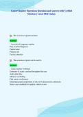 Cancer Registry Operations Questions and Answers with Verified&NewLine;Solutions &vert; Latest 2026 Update