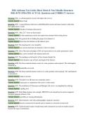 2026 Airframe Test Guide &lpar;Sheet Metal & Non-Metallic Structures&NewLine;8041-8178 UPDATED ACTUAL Questions and CORRECT Answers