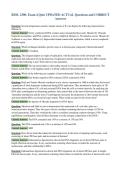 BIOL 2300&colon; Exam 4 Quiz UPDATED ACTUAL Questions and CORRECT&NewLine;Answers