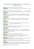 Power Engineering 3B1 Chapter 8 UPDATED ACTUAL Questions and&NewLine;CORRECT Answers