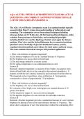 AQA A LEVEL PHYSICS ASTROPHYSICS EXAM 200 ACTUAL &NewLine;QUESTIONS AND CORRECT ANSWERS WITH RATIONALE &NewLine;LATEST 2026 ALREADY GRADED A&plus;