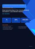  Relias Dysrhythmia Basic A Test Actual 2026&sol;2027 &ndash; 100&percnt; Verified &vert; Detailed Rationales &ndash; Pass Guaranteed &ndash; A&plus; Graded