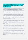 NC Post-Licensing 303 Updated Actual Exam&NewLine;Question and Answer &lpar;2026&sol;2027&rpar; &vert; 100&percnt;&NewLine;Verified Answers