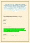 WGU C949 OA EXAM &sol; WGU C949 DATA STRUCTURES AND ALGORITHMS OBJECTIVE ASSESSMENT EXAM TESTBANK 2026&sol;2027 PRACTICE QUESTIONS AND STUDY GUIDE ACCURATE EXAM APPROVED QUESTIONS AND CORRECT DETAILED ANSWERS WITH RATIONALES &lpar;RELIABLE SOLUTIONS&rpar; CURRENTLY UPDATED