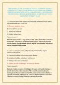 HESI RN EXIT EXAM &sol; NGN HESI RN ACTUAL EXIT EXAM 2026&sol;2027 COMPLETE ACCURATE EXAM APPROVED QUESTIONS AND CORRECT VERIFIED ANSWERS WITH DETAILED RATIONALES &lpar;A NEW UPDATED VERSION 2026 EDITION &vert;GUARANTEED PASS A&plus; &lpar;BRAND NEW&excl;&rpar; FULL REVISED RN HESI EXIT EXAM