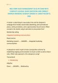 WGU D099 SALES MANAGEMENT OA & PA EXAM WITH &NewLine;COMPLETE 350 REAL EXAM QUESTIONS AND CORRECT &NewLine;VERIFIED ANSWERS&sol; ALREADY GRADED A&plus; &lpar;MOST RECENT&excl;&excl;&rpar; &NewLine;2026 