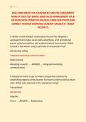 WGU D099 OBJECTIVE ASSESSMENT AND PRE ASSESSMENT &NewLine;NEWEST 2026 TEST BANK&vert; D099 SALES MANAGEMENT OA & &NewLine;PA EXAM WITH COMPLETE 450 REAL EXAM QUESTIONS AND &NewLine;CORRECT VERIFIED ANSWERS&sol; ALREADY GRADED A&plus; &lpar;MOST &NewLine;RECENT&excl;&excl;&rpar;