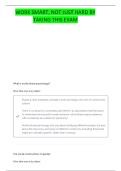PSYCH 435 EXAM 1 QUESTIONS AND CORRECT ANSWERS
