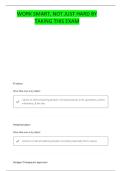 PSY 435 EXAM 3 QUESTIONS AND CORRECT ANSWERS