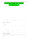 PSYCH 435 FINAL QUESTIONS AND CORRECT ANSWERS