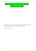 PSY 435 EXAM 5 QUESTIONS AND CORRECT ANSWERS