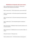 INTB 200 Exam 2 &num;1 Questions with correct answers