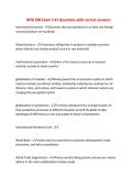 INTB 200 Exam 3 &num;1 Questions with correct answers