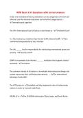INTB Exam 1 &num;1 Questions with correct answers