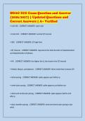 HOAG ECG Exam Question and Answer&NewLine;&lpar;2026&sol;2027&rpar; &vert; Updated Questions and&NewLine;Correct Answers &vert; A&plus; Verified