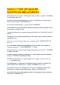 NM ES-3 TEST &lpar;2025&rpar; EXAM QUESTIONS AND ANSWERS