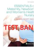 Updated&sol;Latest Maternal&comma; Newborn&comma; and Women&rsquo;s Health Care Nursing Comprehensive Test Bank Practice Questions Answers Rationales Obstetric Nursing Newborn Care Women&rsquo;s Health NCLEX Review Study Guide For Nursing Students 2025&ndash;2026&period;