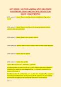 ADPP SESSION 2 MID TERMS LAW EXAM LATEST 2026 UPDATED &NewLine;QUESTIONS AND VERIFIED 100&percnt; SOLUTIONS &lpar;2026&sol;2027&rpar; &vert;A&plus; &NewLine;GRADED &vert;GUARANTEED PASS 