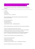 NSG 214 Final Practice Questions and All Correct Answers 2026 Updated&period;