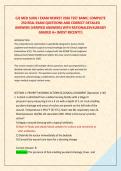 CJE MED SURG I EXAM NEWEST 2026 TEST BANK&vert; COMPLETE &NewLine;250 REAL EXAM QUESTIONS AND CORRECT DETAILED &NewLine;ANSWERS &lpar;VERIFIED ANSWERS&rpar; WITH RATIONALESVALREADY &NewLine;GRADED A&plus; &lpar;MOST RECENT&excl;&excl;&rpar; 