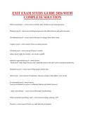 EXIT Exam Study Guide 2026 &ndash; Complete Solutions&comma; Practice Questions & Answer Explanations