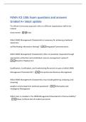 FEMA ICS 100c Exam questions and answers&NewLine;Graded A&plus; latest update&NewLine;The Whole Community approach refers to different organizations within the&NewLine;Federal&NewLine;Government