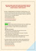 NURS 5461 EXAM 1 AND STUDY GUIDE &lpar;UTA&rpar; NEWEST 2026 TEST &NewLine;BANK ADULT GERONTOLOGY MANAGEMENT EXAM 1 REVIEW &NewLine;ALREADY GRADED A&plus; &lpar;MOST RECENT&excl;&excl;&rpar;
