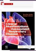 Test Bank for Clinical Manifestations and Assessment of Respiratory Disease&comma; 9th Edition &lpar;Des Jardins&comma; 2024&rpar;&comma; Chapter 1-45 &vert; All Chapters&NewLine;
