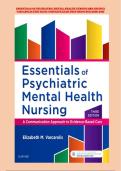 Essentials of Psychiatric Mental Health Nursing 3rd Edition &NewLine;Varcarolis Test Bank Complete Exam Prep Resource 2025&sol; &NewLine;2026