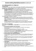Samenvatting Bedrijfseconomie 1&period;1 & 1&period;2 &vert; VWO &vert; 2025&sol;2026