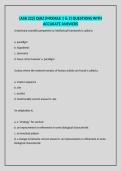 &lpar;ASB 222&rpar; QUIZ &lpar;MODULE 1 & 2&rpar; QUESTIONS WITH ACCURATE ANSWERS