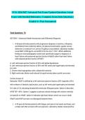 VITA 2026&sol;2027 Advanced Test Exam Updated Questions Actual Exam with Detailed Rationales &vert; Complete Exam-Style Questions &vert; Graded A&plus; Pass Guaranteed