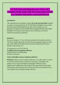 ATI NGN Clinical Judgment Cases 2026&ndash;2027 &NewLine;Complete Study Guide with Next Generation NCLEX &NewLine;Case Studies&comma; Rationales&comma; and Exam Review