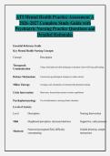 ATI Mental Health Practice Assessment A &NewLine;2026&ndash;2027 Complete Study Guide with &NewLine;Psychiatric Nursing Practice Questions and &NewLine;Detailed Rationales 